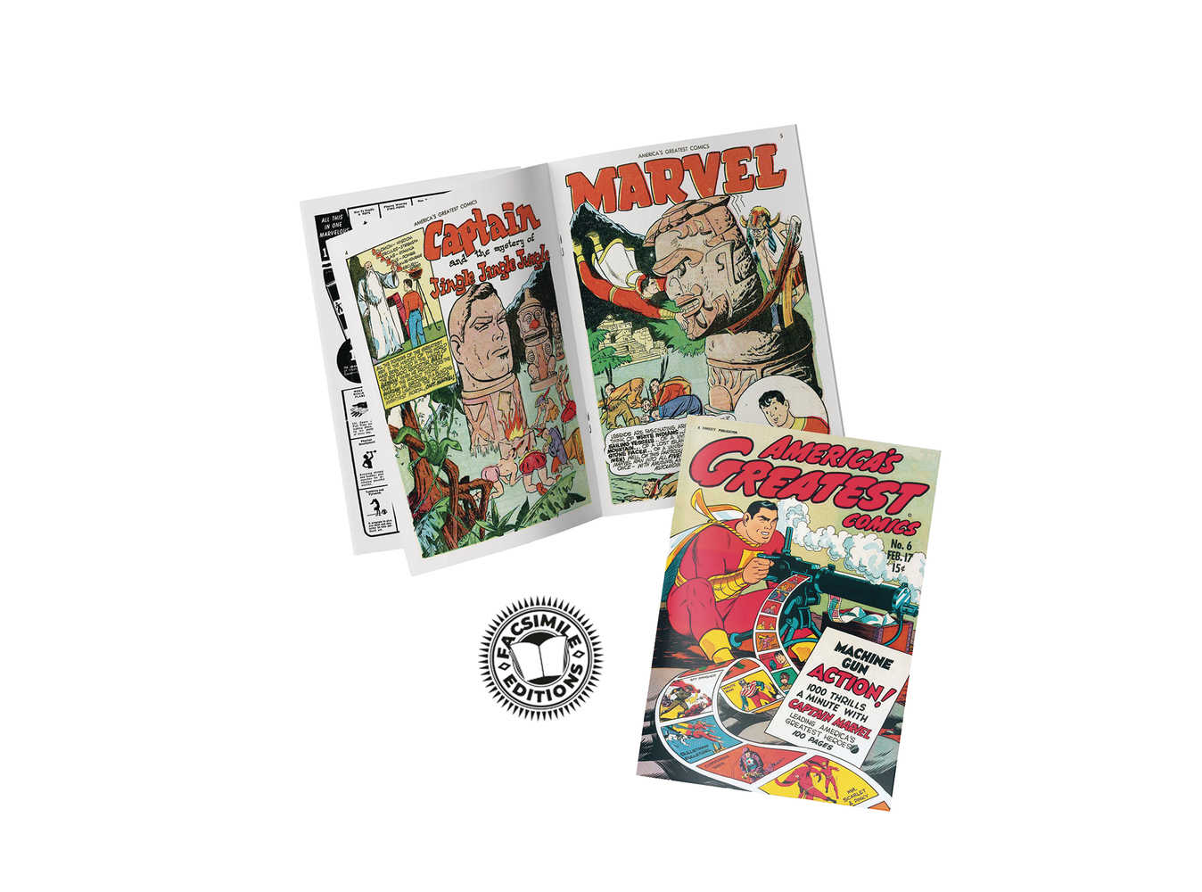 Ps Artbooks Americas Greatest Comics Facsimile Edition #6